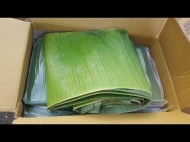Banana leaves