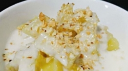 How to cook coconut milk for dessert