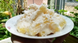 How to make coconut milk tapioca noodles
