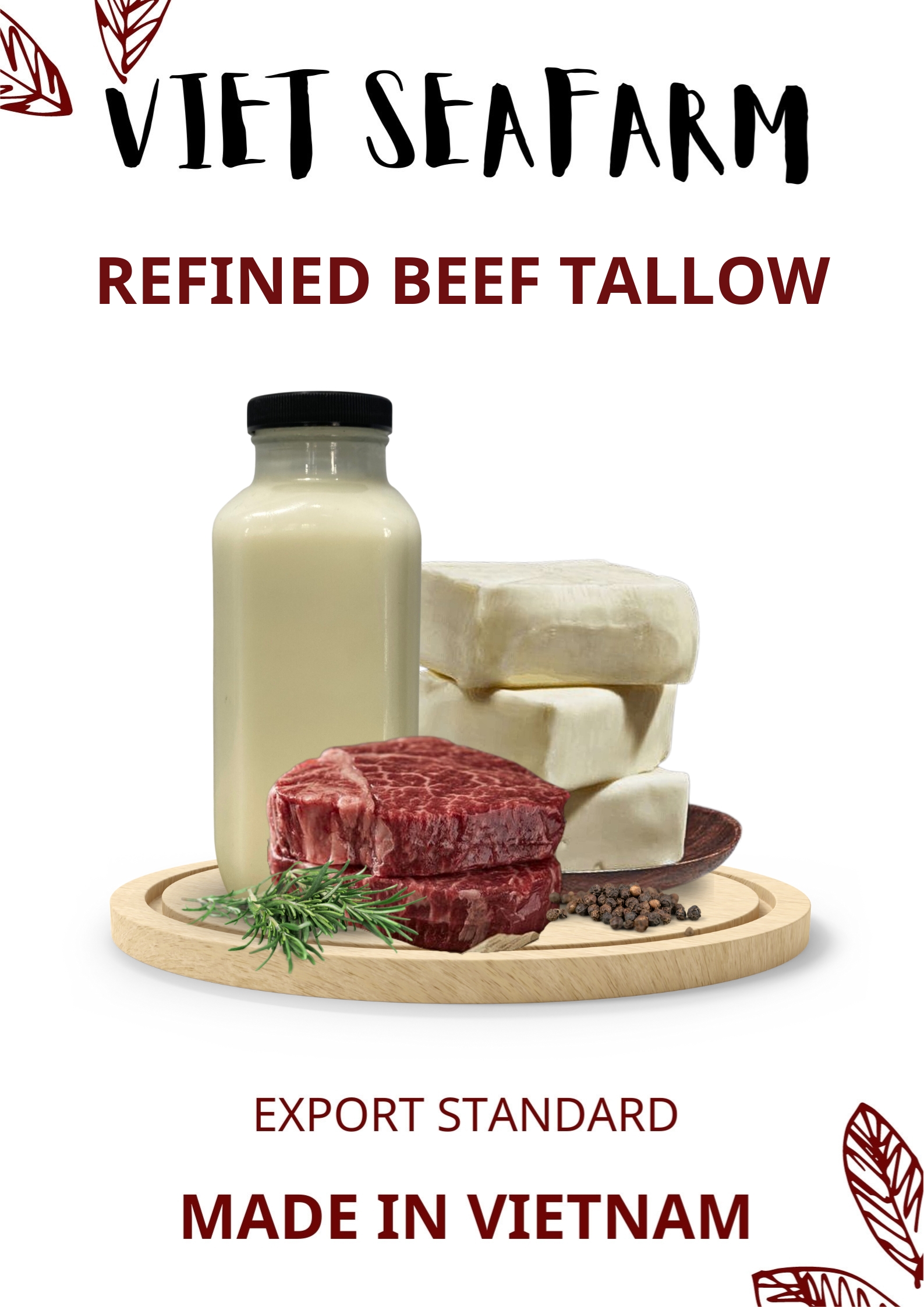 Refined Beef Tallow