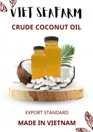 Crude coconut oil